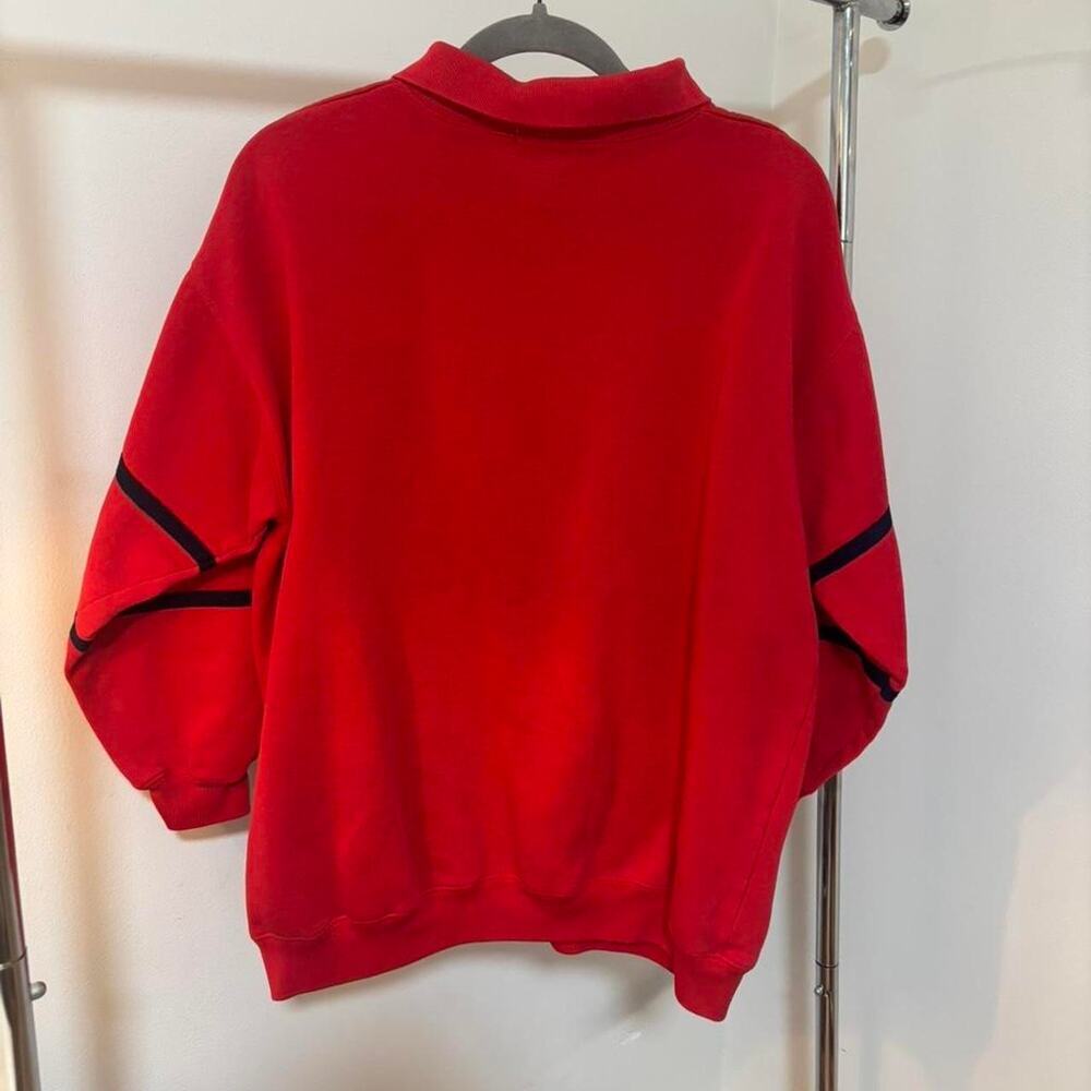 Pacer red striped sweatshirt size - Picture 3 of 6